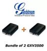 Grandstream GXV3500 IP Video Encoder/Decoder, Power-over-Ethernet, BUNDLE of 2