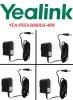 Bundle of 4 Yealink YEA-PS5V2000US Power Supply for Yealink IP Gigabit phones 5V-2.0A - 4 Pack