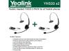 Yealink YHS33-2PACK Wideband Headset for Yealink IP Phones,plug and play